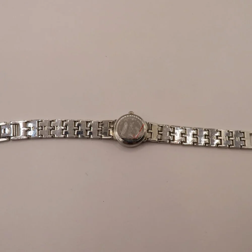 Mudd Watch Ladies SIlver Tone Rhinestones - Picture 5 of 7